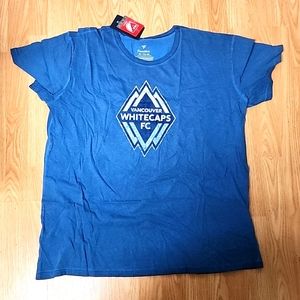 Fanatics Blue Vancouver Whitecaps FC Short Sleeve Tee